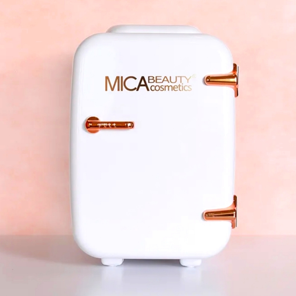 Mica Beauty Mini Skincare Fridge Keeps cold or warm! New